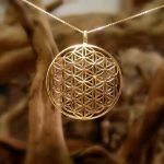Flower of Life Pendant – Gold