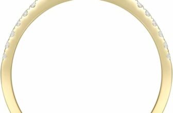 Elevate Your Love Story with Lamrowfay’s 14k Solid Gold 1ct Wedding Engagement Ring