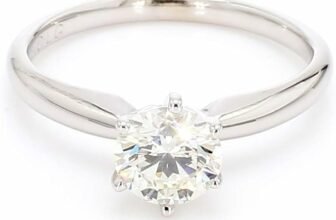 Eternal Elegance: Unveiling the 14k White Gold Lab-Grown Diamond Solitaire Ring