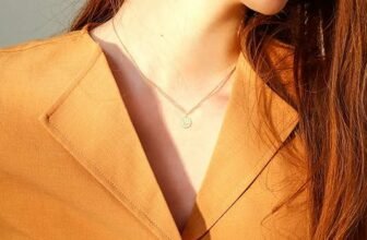 Illuminate Her Beauty: Introducing AGVANA’s 14K Solid Gold Diamond Moon Star Coin Pendant Necklace