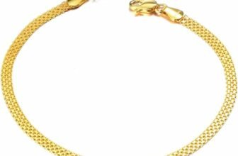 Elevate Her Style: SISGEM Solid 18k Gold Anklets – The Perfect Gift for Every Woman