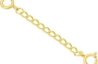 Extend Your Jewelry with Elegance: 10k Real Gold Necklace Extender Chains
