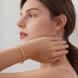 The Everyday Classic: A 14K Gold-Plated Rope Bracelet That Goes With Everything