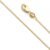14k REAL Yellow OR White OR Rose/Pink Gold Solid 0.9mm Box Link Chain Necklace with Lobster Claw Clasp