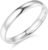14K Solid Gold 3MM Wedding Band Rings- Available in Yellow or White Gold