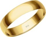 Celebrate Timeless Elegance: The 4MM Men’s Gold Wedding Band by Brilliant Expressions