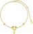 FENCCI Solid 14K Gold Heart Anklet for Women