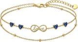 Forever, Worn Close: The Midari 14K Gold Love Infinity Birthstone Bracelet