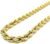 10K Gold 1.5MM, 2MM, 2.5MM, 3MM, 3.5MM, 4MM, 5MM, or 7MM Diamond Cut Rope Chain Necklace, Bracelet