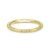 14k Yellow Gold Ball and Bar Station Band