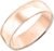 Men’s or Women’s 10K or 14K Yellow or White Gold 5MM Classic Plain Simple Wedding Band by Brilliant Expressions