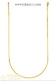 22K Gold “Sundari” Chain In Length 23.00 Inches