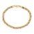 Rope Chain Bracelet 14K Tri-Color Gold 7.5″