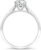 Lamrowfay 14k Yellow OR White Solid Gold 1ct Wedding Engagement Ring
